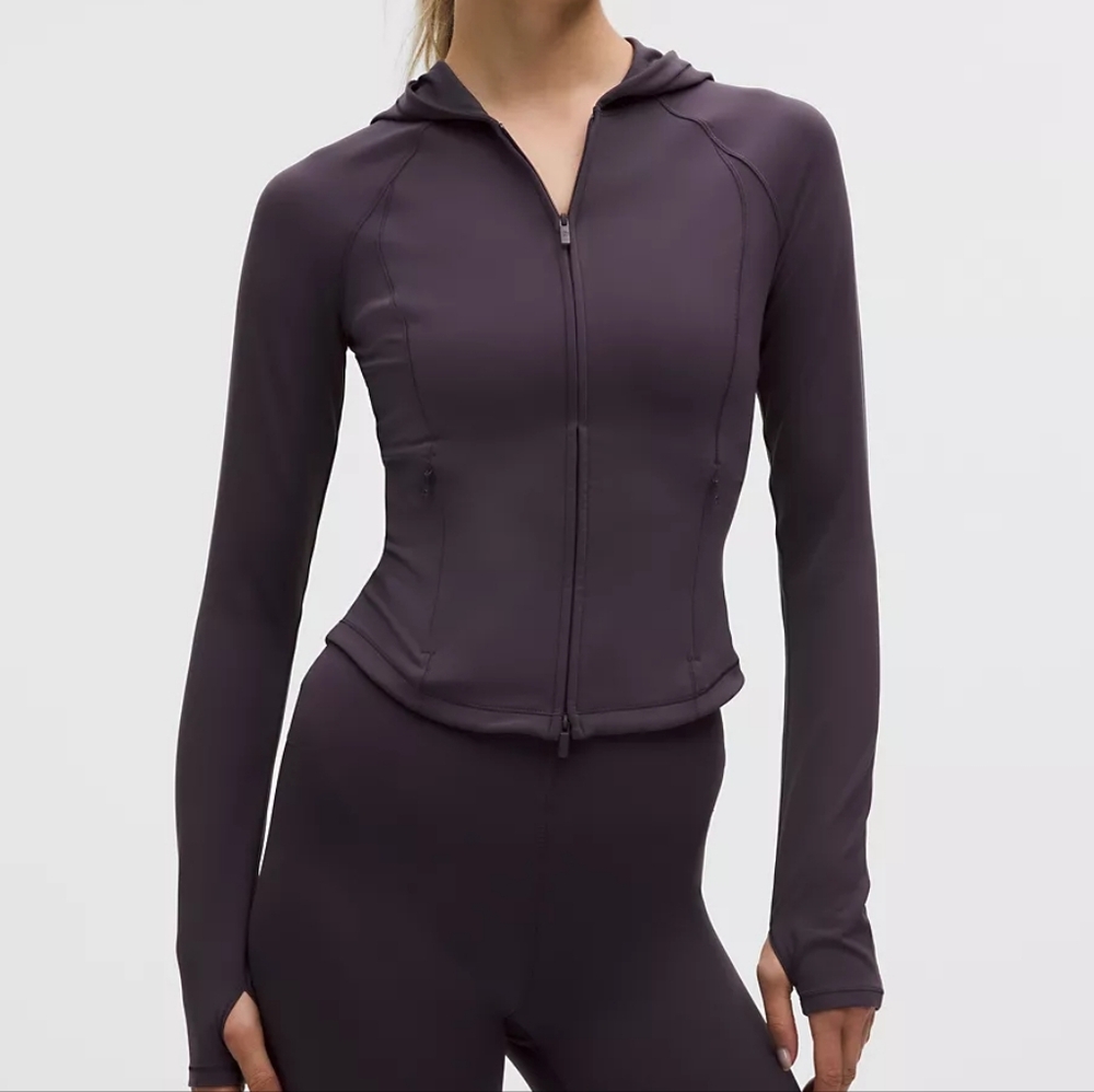 NWT Lululemon Wunder Train Full-Zip Jacket Atmospheric Purple 6